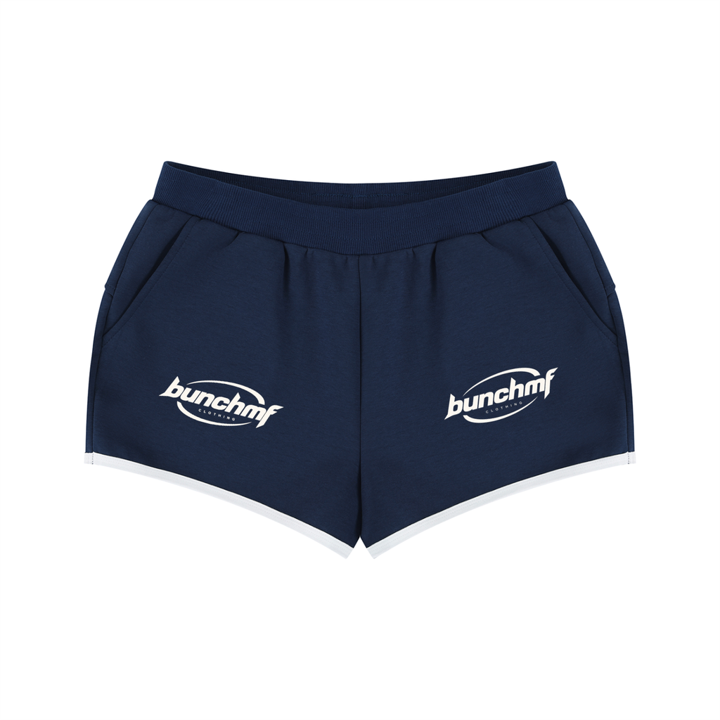 Women's Retro Contrast Binding Shorts