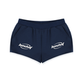 Women's Retro Contrast Binding Shorts