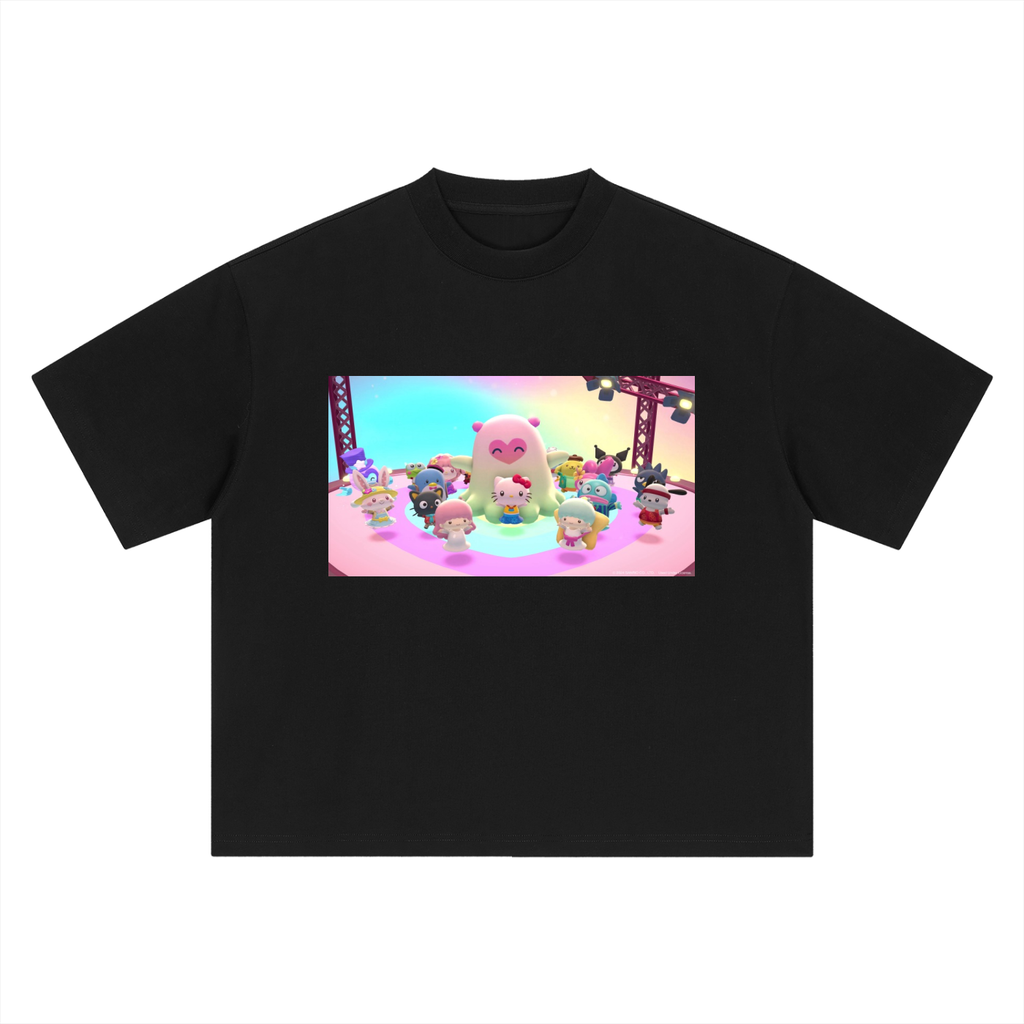 im in debt from a game - Boxy Oversized T-Shirt